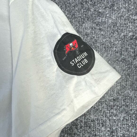 Tampa Bay Bucs Shirt Mens Extra Large White Training Camp 2014 One Buc Place XL - Picture 5 of 13